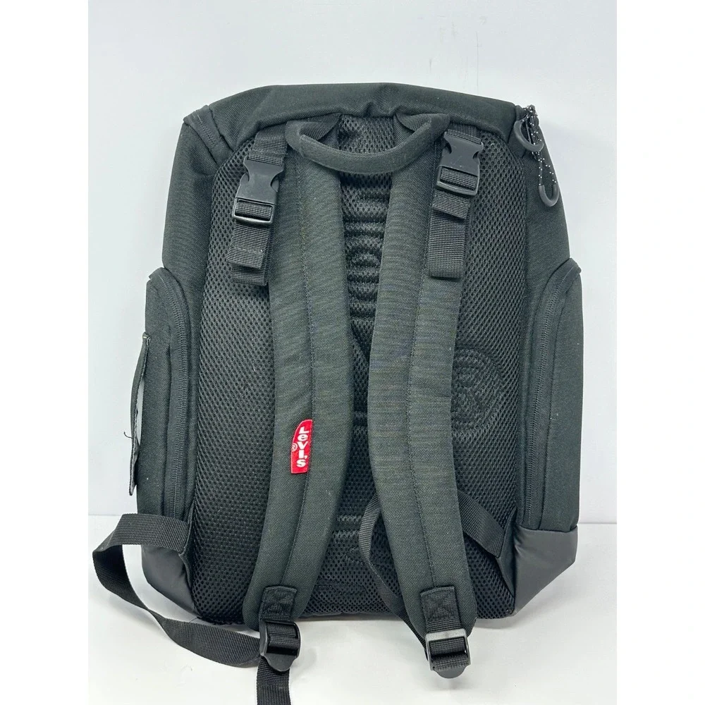 NEW! Authentic Levi's Large Black Backpack X9